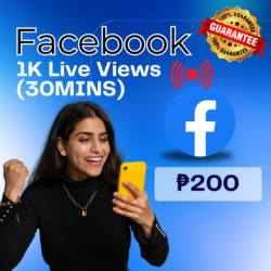 Facebook Live Views 1k